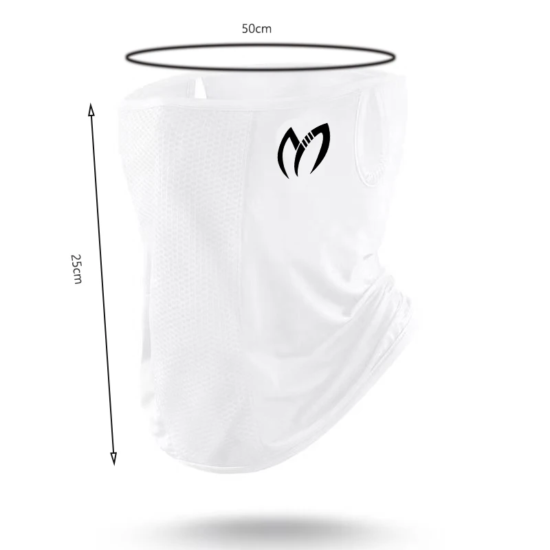 Performance Golf Face Mask, Ice-Silk Breathable Design, Unisex Sun Protection for Summer Activities