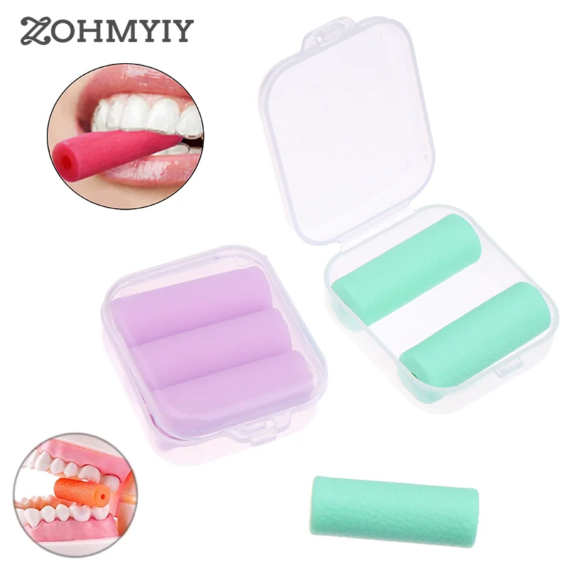 

3Pcs/Box Teeth Chewie Aligners Dental Orthodontic Invisible Retainer Seater Teeth Aligner Chewies Silicone Stick