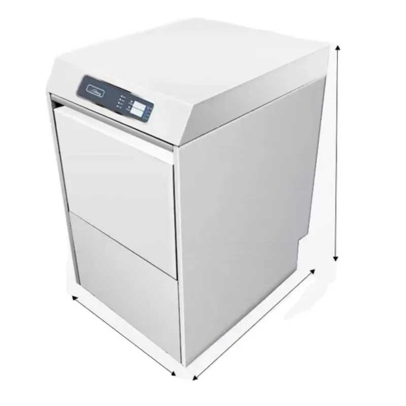 Industrial Dish Washer Commercial Undercounter Glass 50 Stainless Steel Table Top Manual Dishwasher Machine Kitchen Built-in