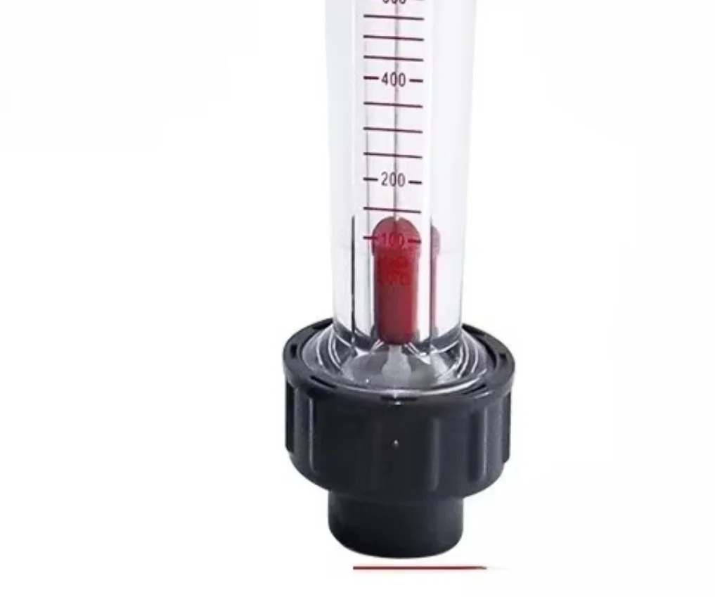 Short tube plastic rotor flowmeter corrosion resistant liquid float industrial LZS- 65