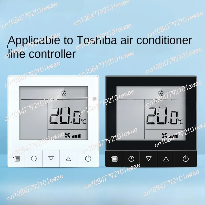 Suitable for TOSHIBA central air conditioning line controller RBC-ASCU11-C control panel 86 type LCD screen