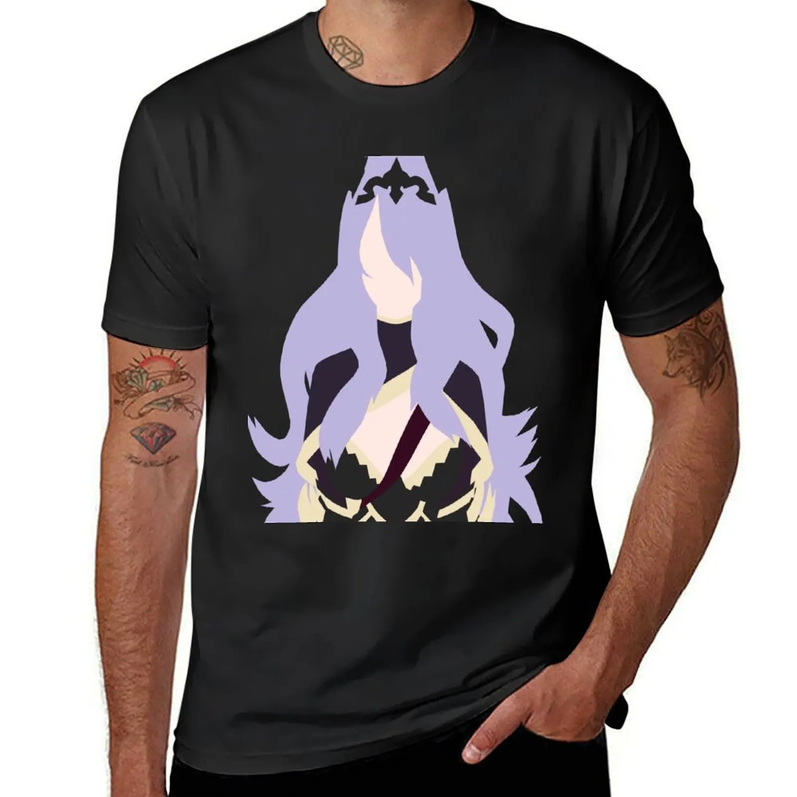

Camilla (Fire Emblem Fates) T-Shirt croswit shirt man Aesthetic clothing blue archive Men's cotton t-shirt