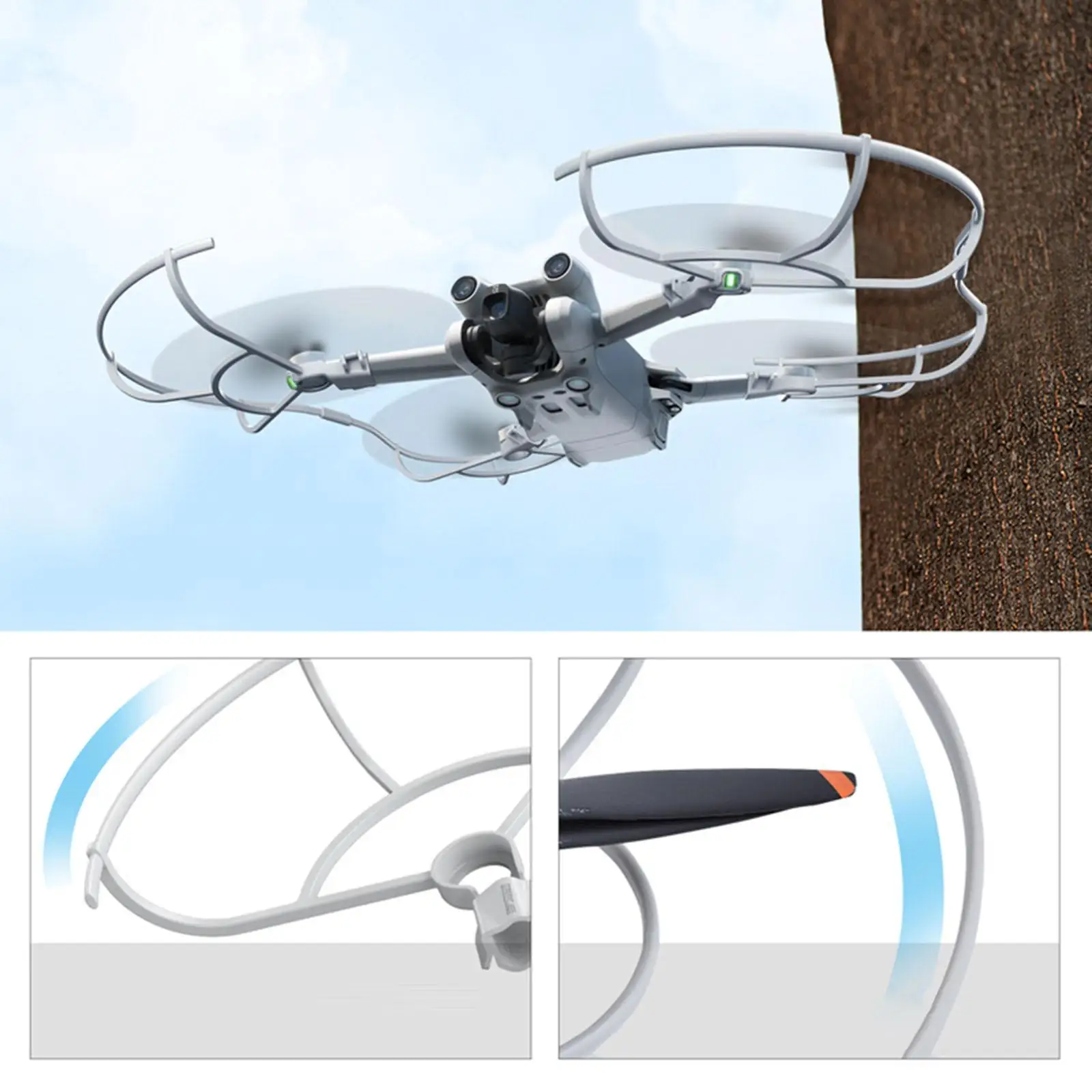 Quick Install Release Propeller Guard, Blade Cover Props Bumper Accessories