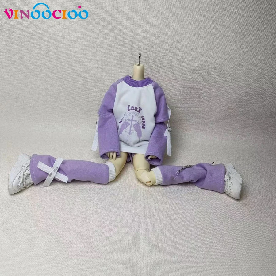 BJD Doll Clothes Suit for 1/4 size Cute Doll Clothes Outfit Suspender Leg BJD Doll Clothes 42-45CM Doll Accessories