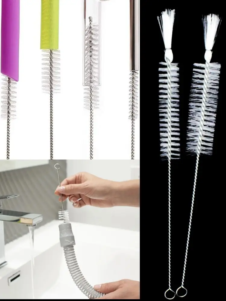 Nylon rohr Reinigungs bürsten manuelle Handwerkzeuge Stroh glas Wasch düsen Flasche Test labor Kolben reiniger Haushalts zubehör – Detail 10