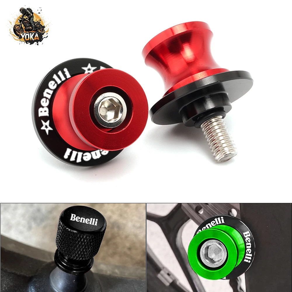 For Benelli TRK 702X 702 552 502X 502 251 302 X Tnt125 TNT 125 300 600 Accessories Swingarm Spool Sliders Stand Screw Valve Cap