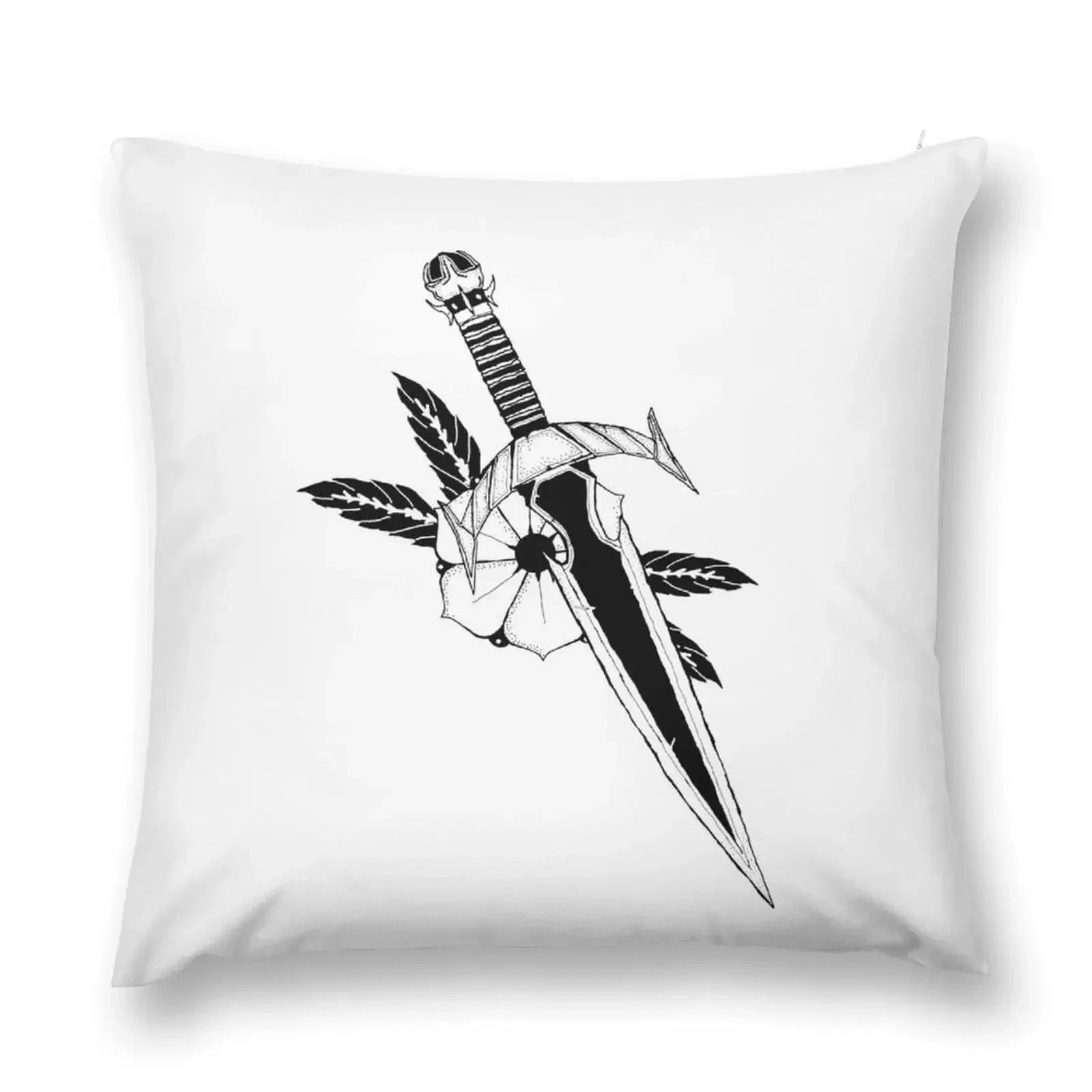 Mehrune's Razor (Full Print version) Throw Pillow Christmas Throw Pillows Covers christmas pillowcases pillow