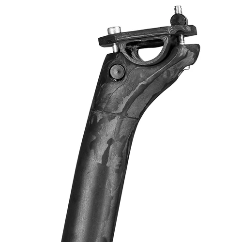 Imagen 1 del producto ELITA ONE tija de sillín de carbono Offset 20mm MTB/tija de sillín de bicicleta de carretera 27,2/30,9/31,6mm tubo de sillín de bicicleta de carbono UD carbono desnudo