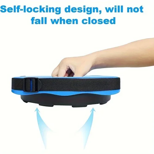 Imagen 2 del producto 1 taburete plegable telescópico portátil, adecuado para viajes al aire libre, senderismo, camping y pesca, altura ajustable y ligero