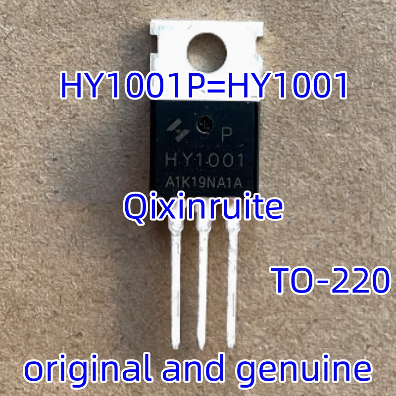 

Qixinruite Brand new original genuine HY1001P=HY1001 TO-220 80A 70V MOSFET chip