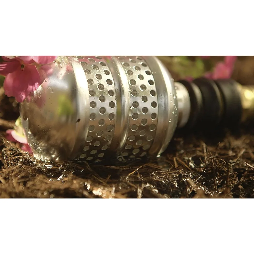 Металлический спринклер-пузырь, спринклер для садовых пятен для мелких районов, алюминиевая насадка-рассеиватель для деликатного полива