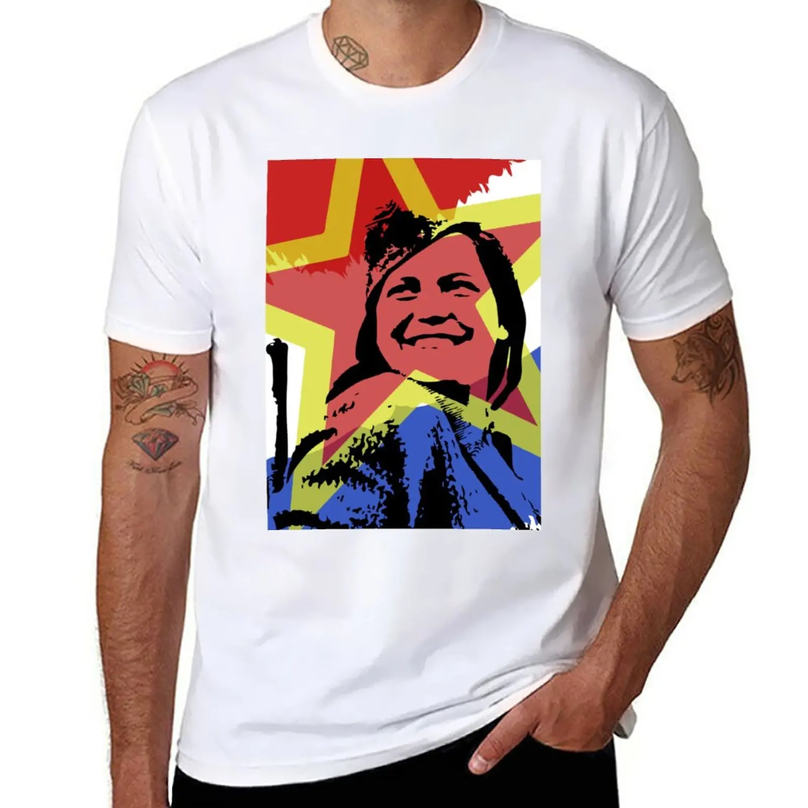 New Yugoslavian partisan T-Shirt anime clothes graphic t shirts hippie clothes mens t shirts