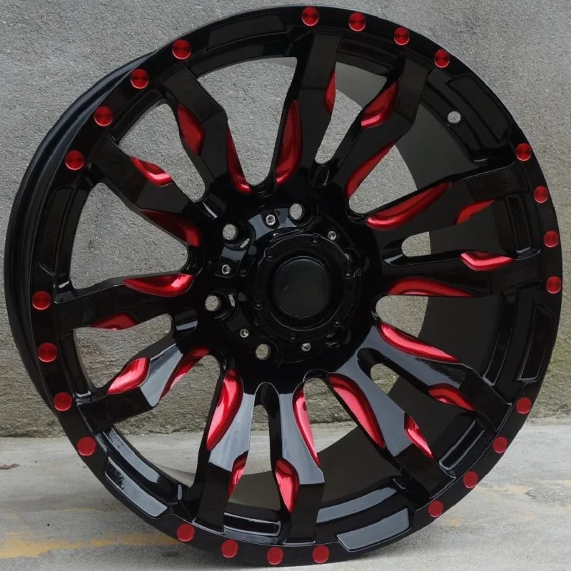 15 16 18 Inch 15x8.0 16x8.5 18x9.0 6x139.7 4X4 Off-Road Wheel Alloy Rims