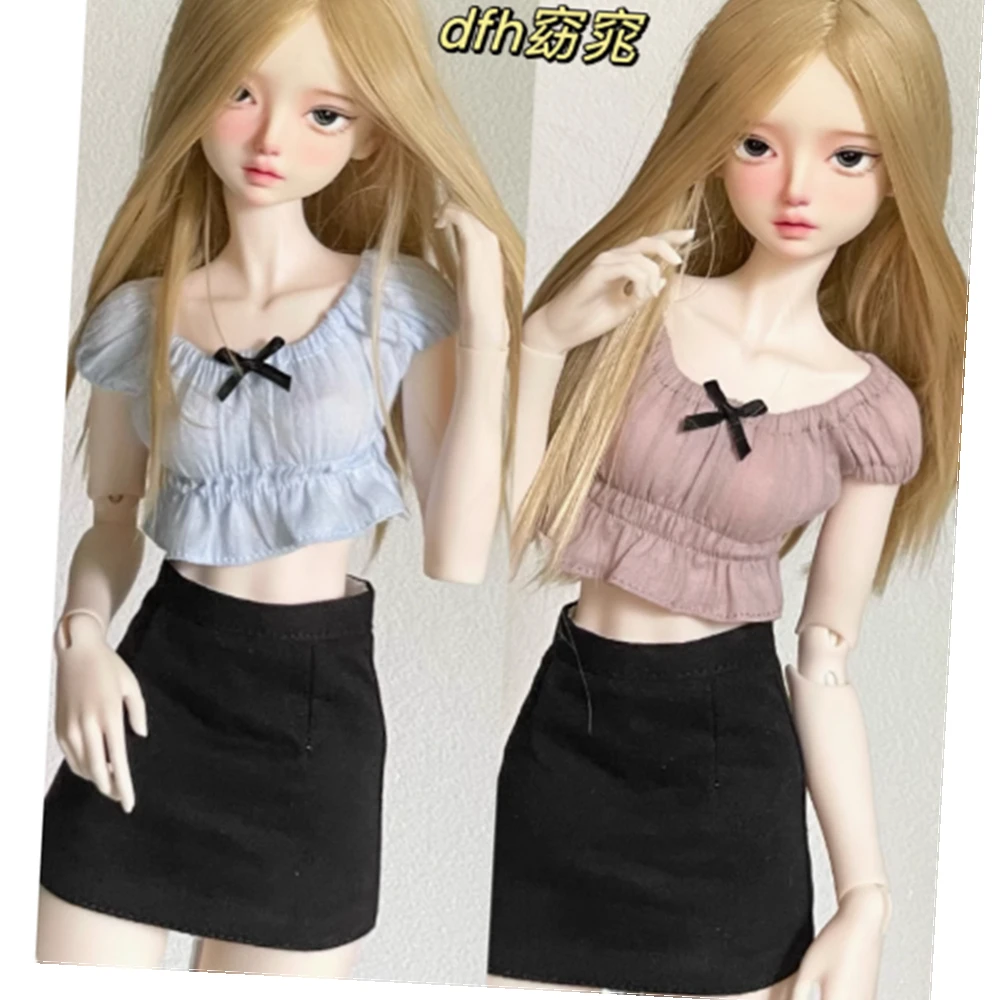 ตุ๊กตาอุปกรณ์เสริม Ball jointed 1/4 MSD สาวหญิงตุ๊กตา bjd เสื้อผ้ากระโปรง Tww01