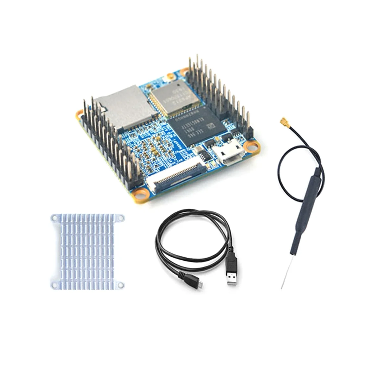 

For Nanopi NEO Air Development Board 512MB RAM 8GB EMMC Development Board Allwinner H3 IoTA7 Bluetooth WIFI IoT Module