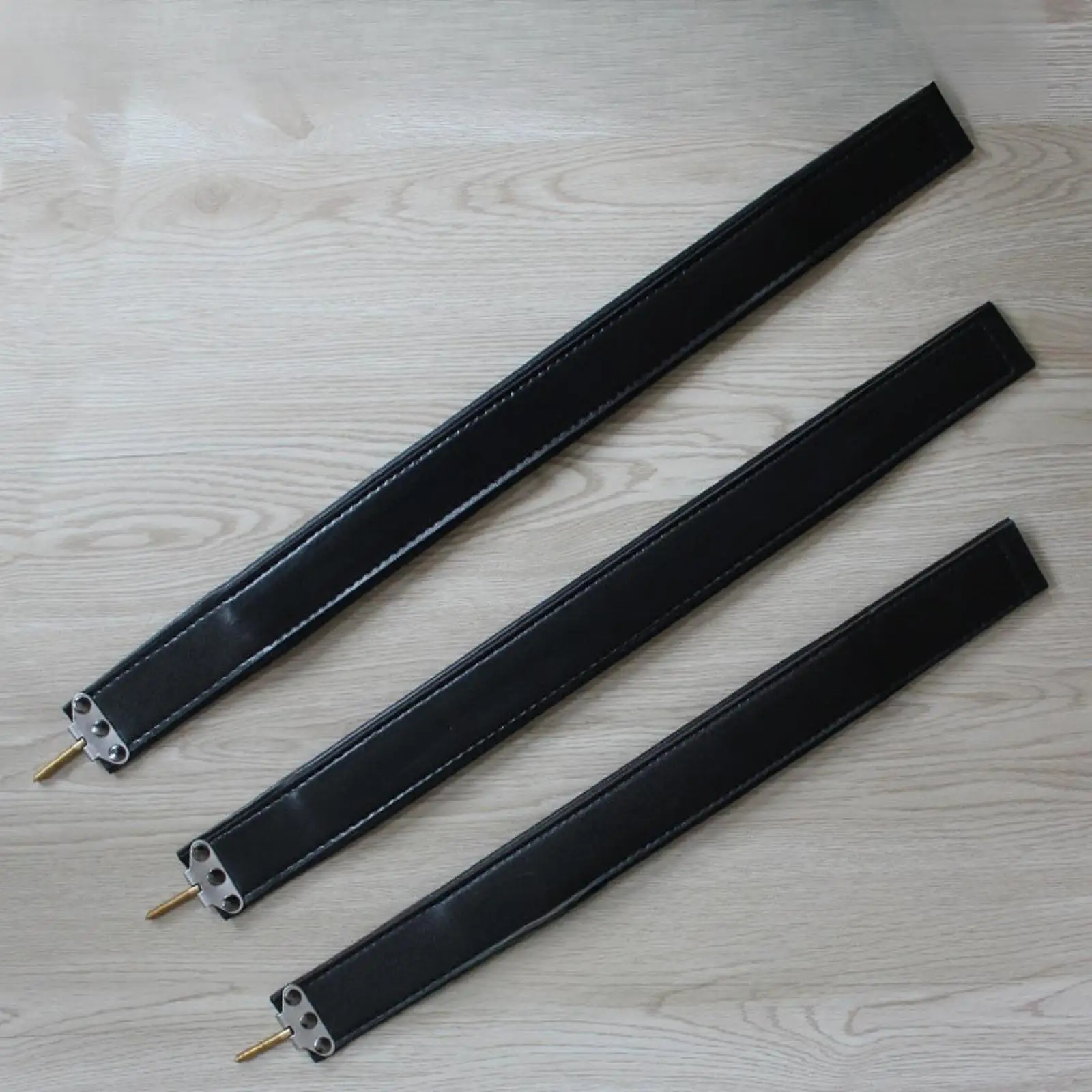 حزام معصم سميك لليد اليسرى حزام معصم مريح ناعم من جلد البولي يوريثان لراحة ومتانة يؤدي الموسيقيين #2