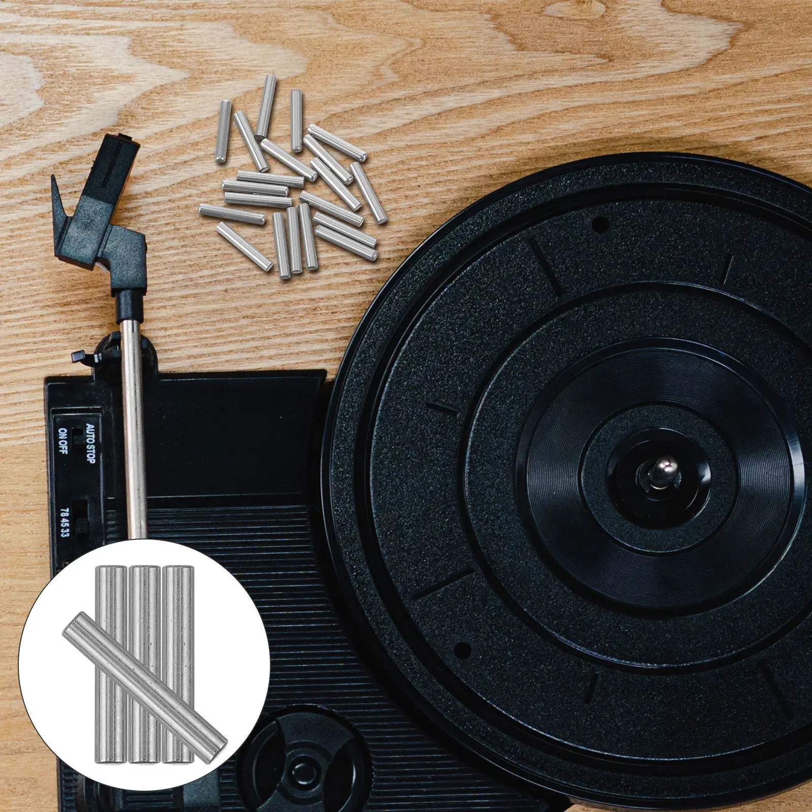 

20Pcs Pinch Roller Copper Material Solid for Recorder Cassette Tape Repair Maintenance Audio Equipment Replacement Parts