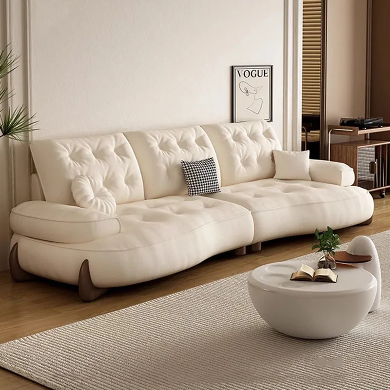 

Nordic Floor Modern Sofa Luxury Aesthetic Set Relax Couch Design Sleeping Elegant Muebles Para El Hogar Living Room Furniture