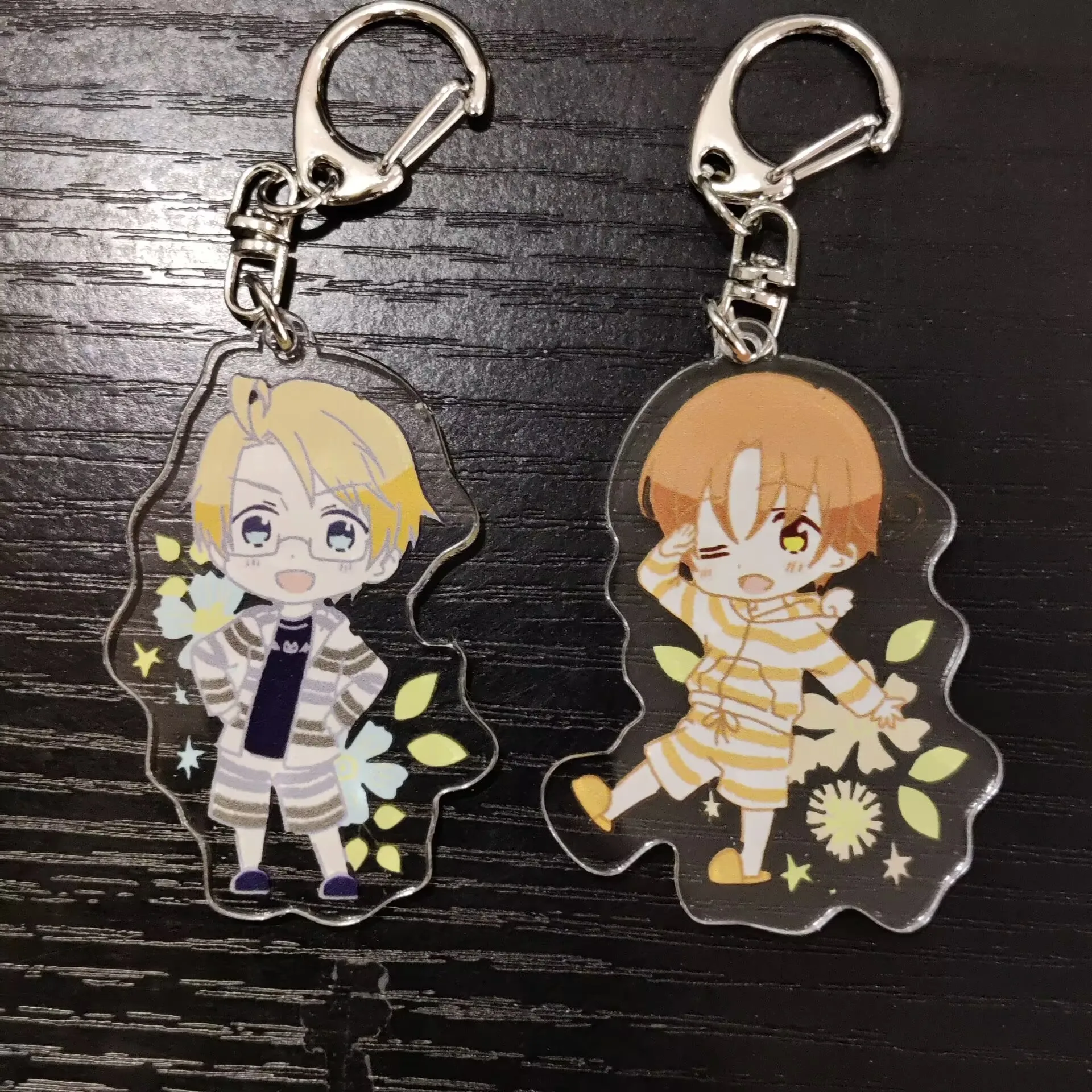 Hetalia: Axis Powers Anime Figure Ludwig Ivan Braginsky Acrylic Key Chains Character Feliciano Vargas Keyrings Bag Pendant Decor