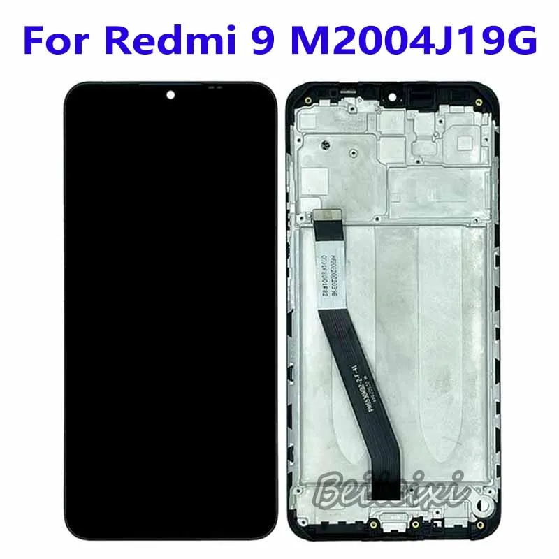 For Redmi 9 Prime M2004J19PI M2004J19AG LCD Display Touch Screen Digitizer Assembly For Redmi 9 Global M2004J19G M2004J19C