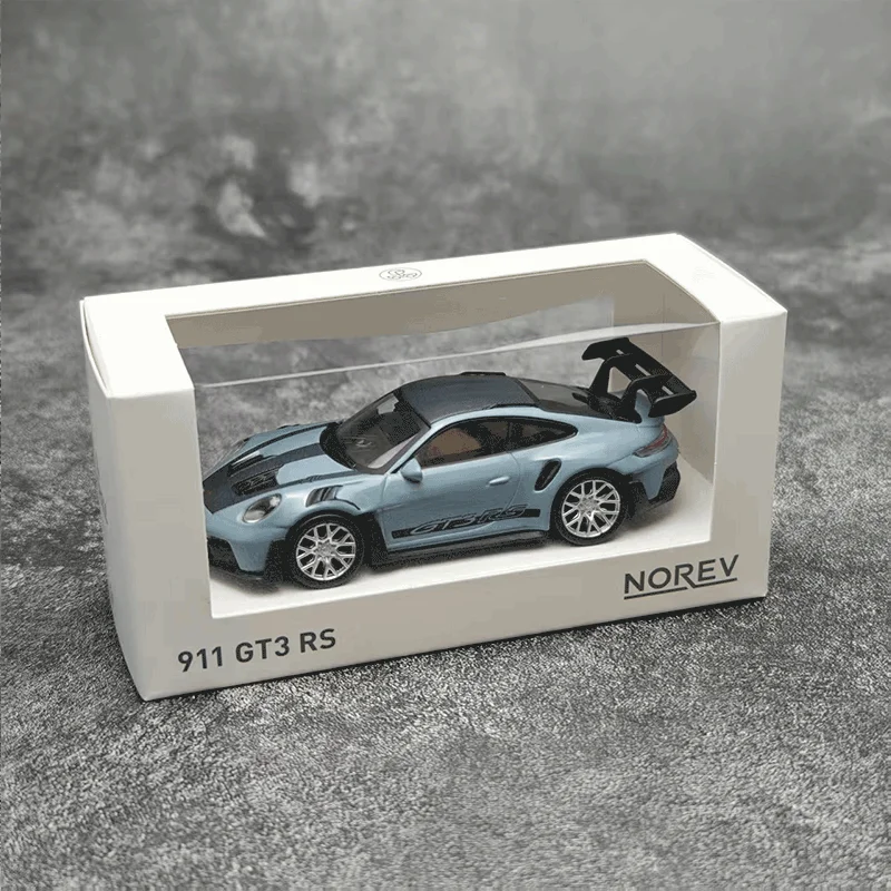 NOREV Diecast 1/43 مقياس بورش 911 سبيكة سيارة نموذج بورش 911 GT3 RS 2022 لعب المركبات عرض مجموعة هواية اللعب