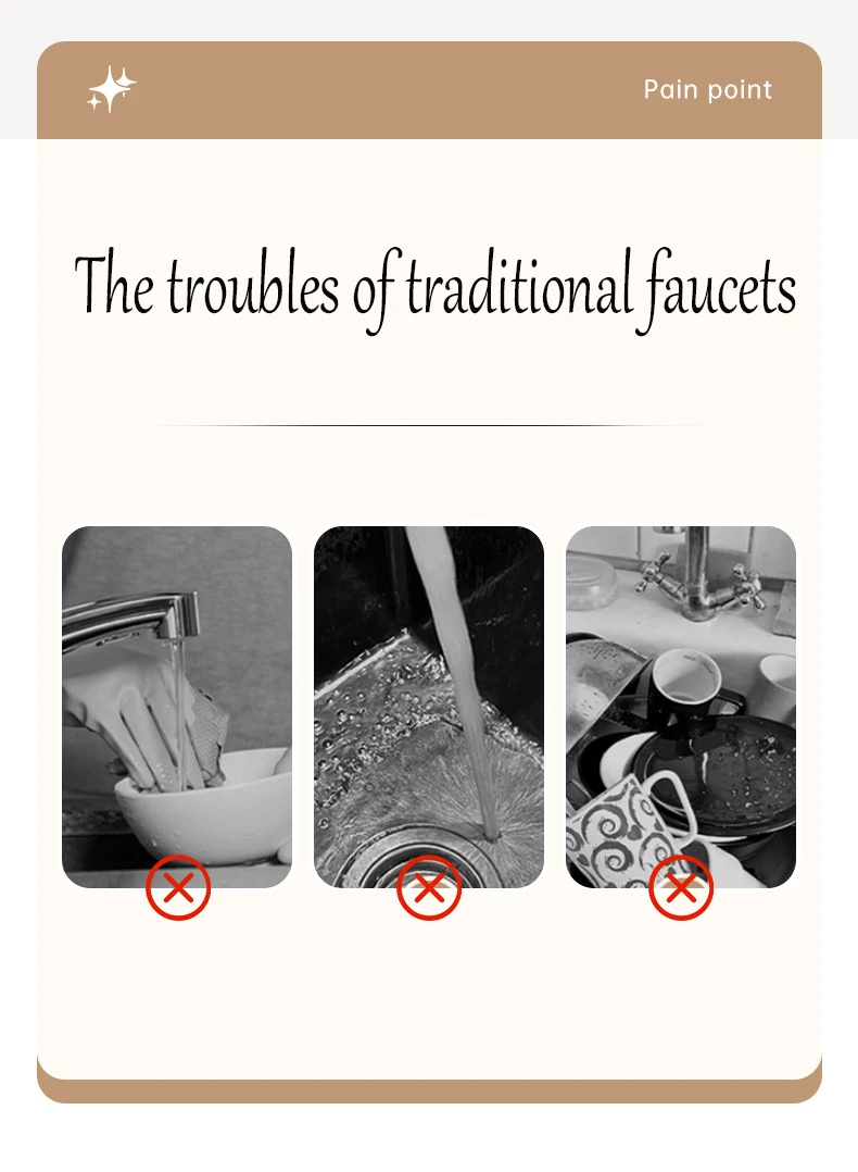 JIENI 5 modalità Rubinetto della cucina Girevole a 360 Rubinetti per lavello estraibili Display a LED della temperatura Miscelatore caldo freddo per hotel di fascia alta