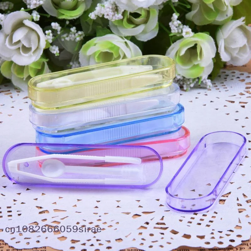（CC44）3 Pcs Professional Contact Lenses Tweezers Suction Stick Insert Remover Tool Multicolor Eyewear Accessory