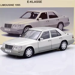 Autoart 1:18 E320 W124 E-KLASSE Limousine Alloy Fully Open Simulation Limited Edition Alloy Metal Static Car Model Toy Gift