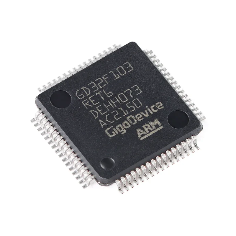 Original GD32F103RET6 LQFP-64 ARM Cortex-M3 32-bit Microcontroller MCU Chip  Electronics