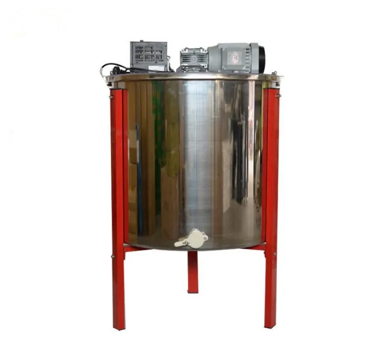 

speed control 8 Frames electrical seamless honey extractor machine