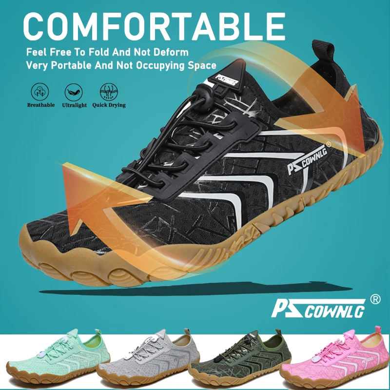 

Men Women Barefoot Outdoor Sports Aqua Shoes Quick-dry Beach Swimming Fitness Wading Hiking Cycling Water Sneakers shoes