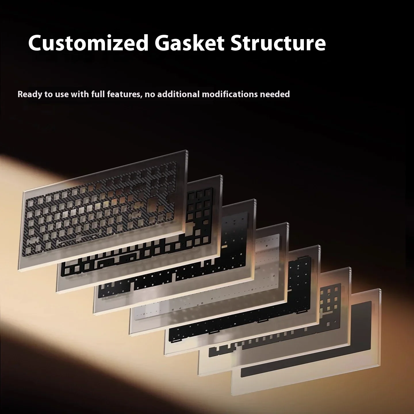 

ATK QK HEX 80 Magnetic Switch Keyboard RT0.005mm Aluminium Gaming Keyboard 220 Mesh 8000hz Anode Spraying RGB Pc Accessories 5