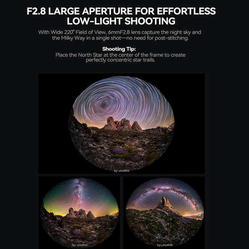 AstrHori 6mm F2.8 Lente Manual Full Frame Circular Fisheye 220 °   Lente ultra larga de grande aplicação para Sony E Nikon Z Canon RF L Mount
