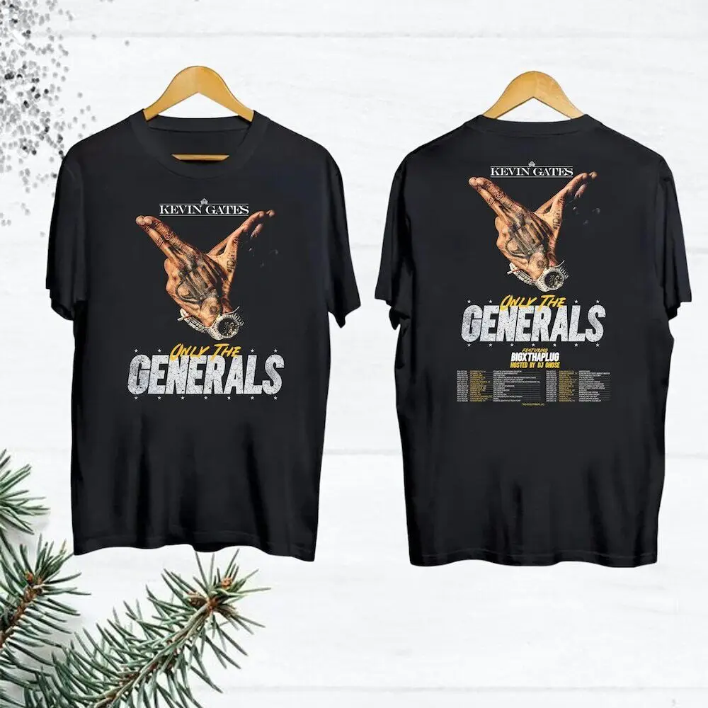 Kevin Gates Only The Generals Tour 2023 T-Shirt, Kevin Gates Concert Merch, R...