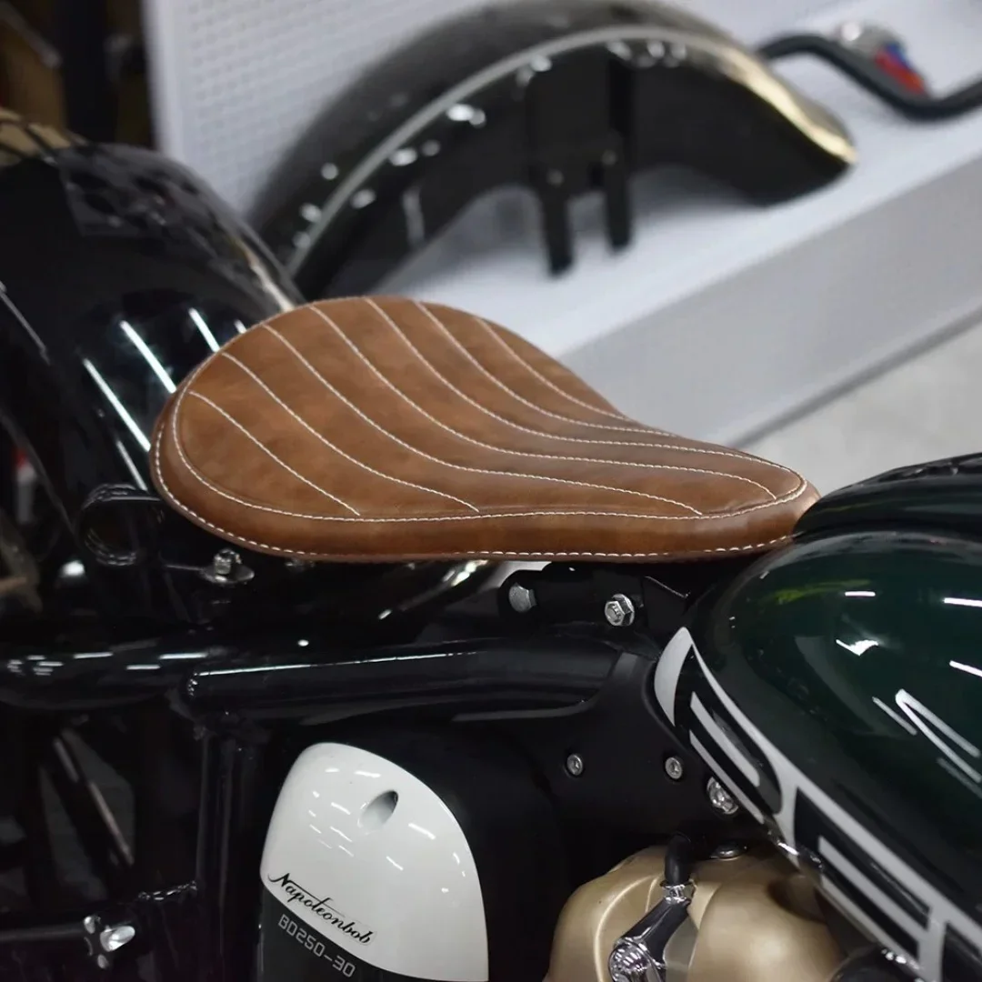【Factory Direct】For Benda Napoleon 250, customize with accessory spring seat cushion - retro low-profile seating pad