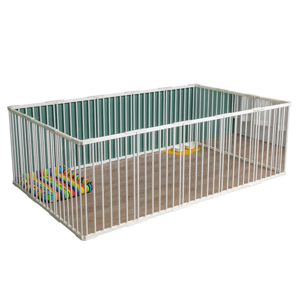 6 Panels Pet Fence Exercise Pet Playpen with Door, Dog Playpen, Small Medium Large Dogs, Keep Pets Secure, Easy Assemble