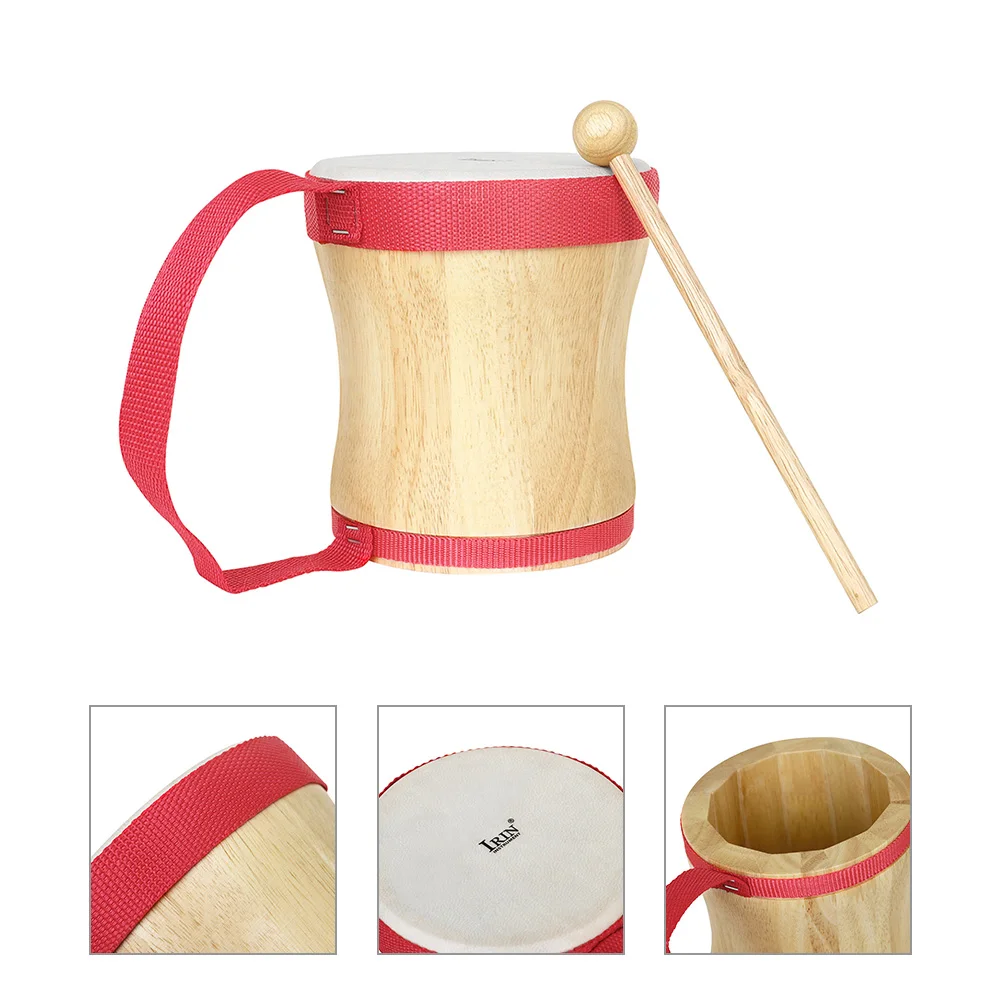 

Drum Small Musical Instruments for Percussion Tambourines Adults Hand Wooden