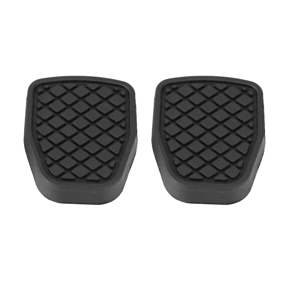 2Pcs Brake Clutch Pedal Pad Rubber Cover Set for Subaru Forester IMPREZA Legacy Outback WRX Brake Clutch Pedal Pad Car