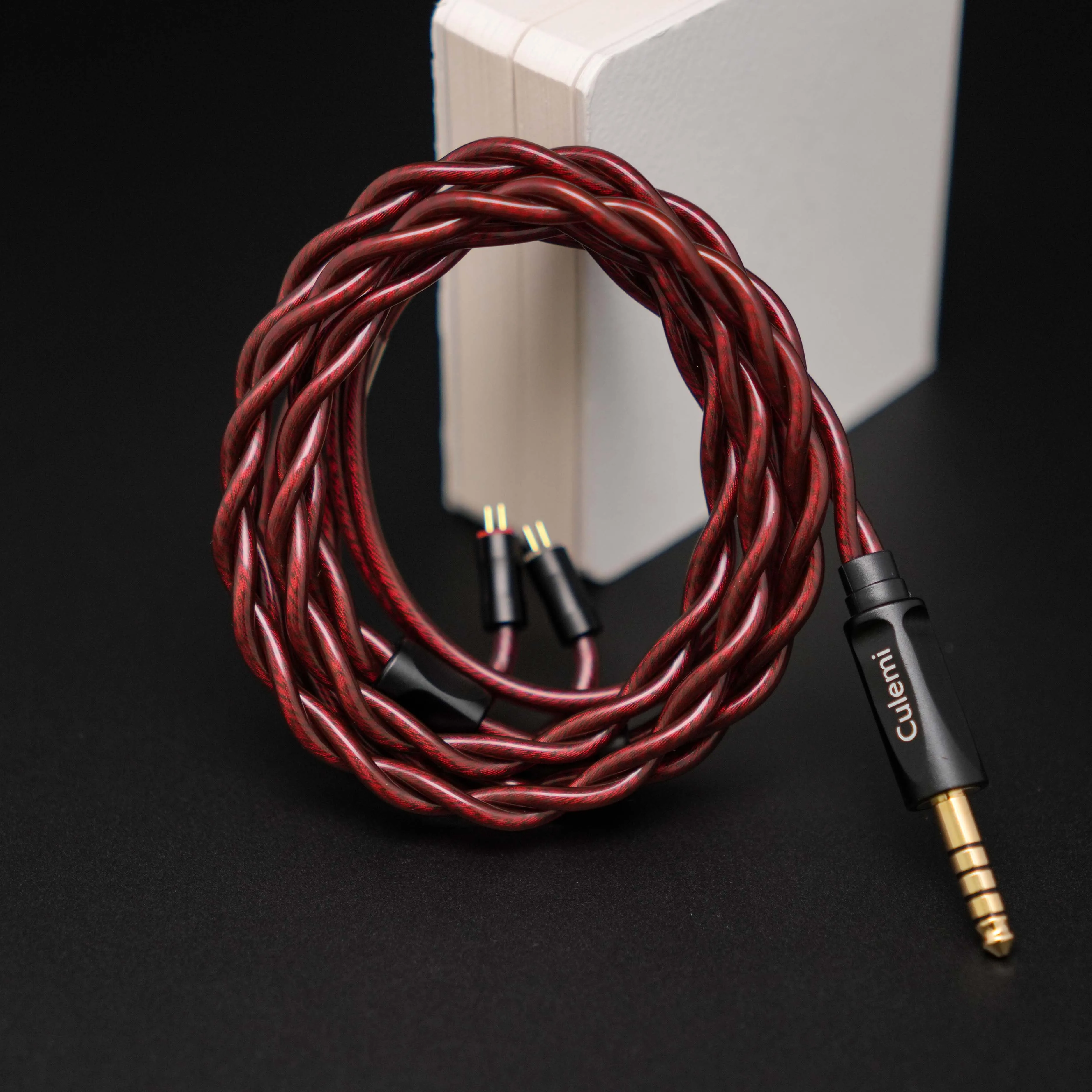 Culemi Blood Moon 2 Core IEM Kabel 3.5mm/2.5mm/4.4mm MMCX/0.78 2Pin Balance Upgrade Kabel Zamienny — zdjęcie produktu 7