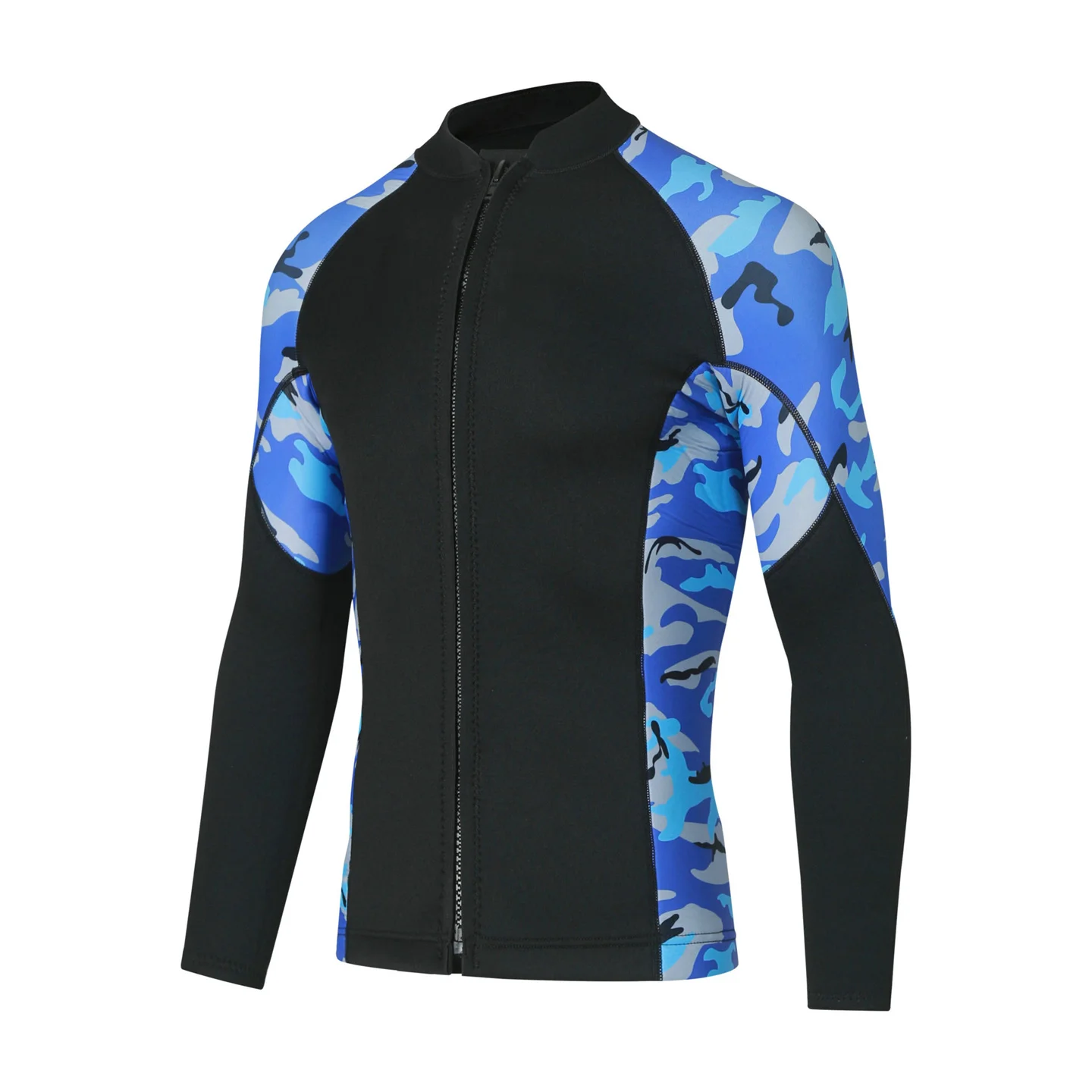 3-mm-Neopren-Oberteil und -Hose für Herren und Damen, getrennter Thermobadeanzug zum Tauchen, Surfen, Schnorcheln und Speerfischen. – Detail 2