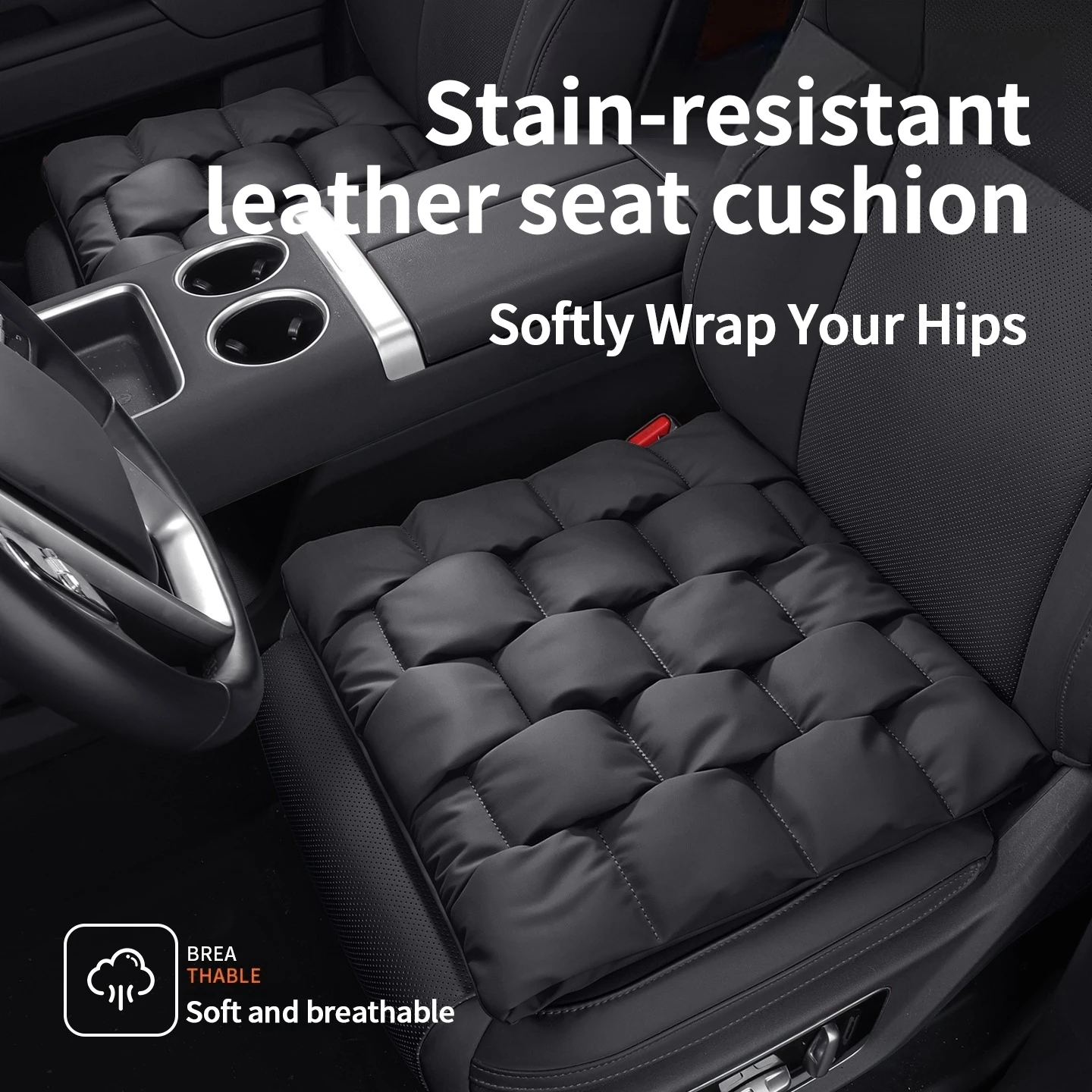 Car seat protective cushion, thickened car seat pad, durable car seat cover, suitable for all car models