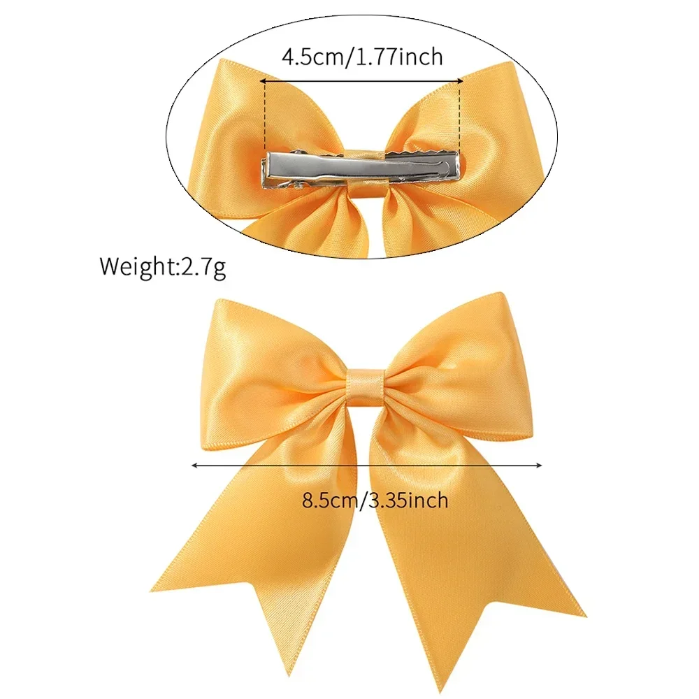 Pince à cheveux nœuds pour enfants, épingles à cheveux, barrettes faites à la main, vêtements de sauna, accessoires pour cheveux, 4.52, vente en