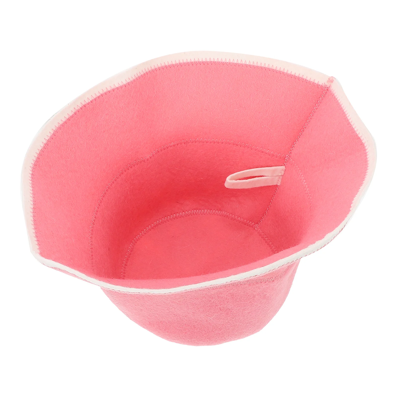 

Stable Wool Comfortable For Spa Room Large Size Household Bathing Cap Lightweight Headwear For Men Women Sauna Bath Hat Shower