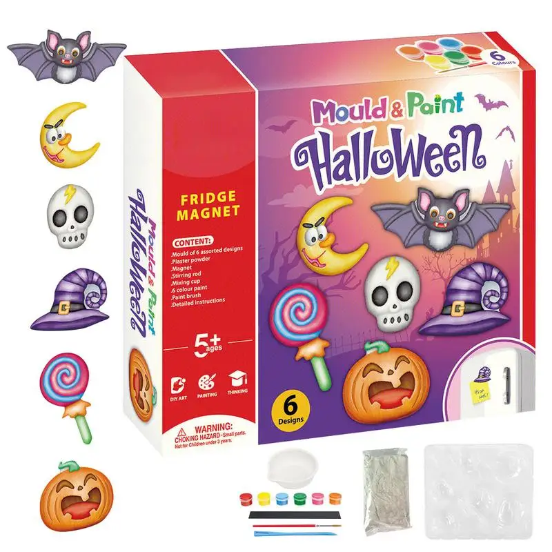 

Halloween Crafts For Kids To Paint Pumpkin Mould Halloween Ready To Paint Your Statues Paintable Figurines Kit Crafts With