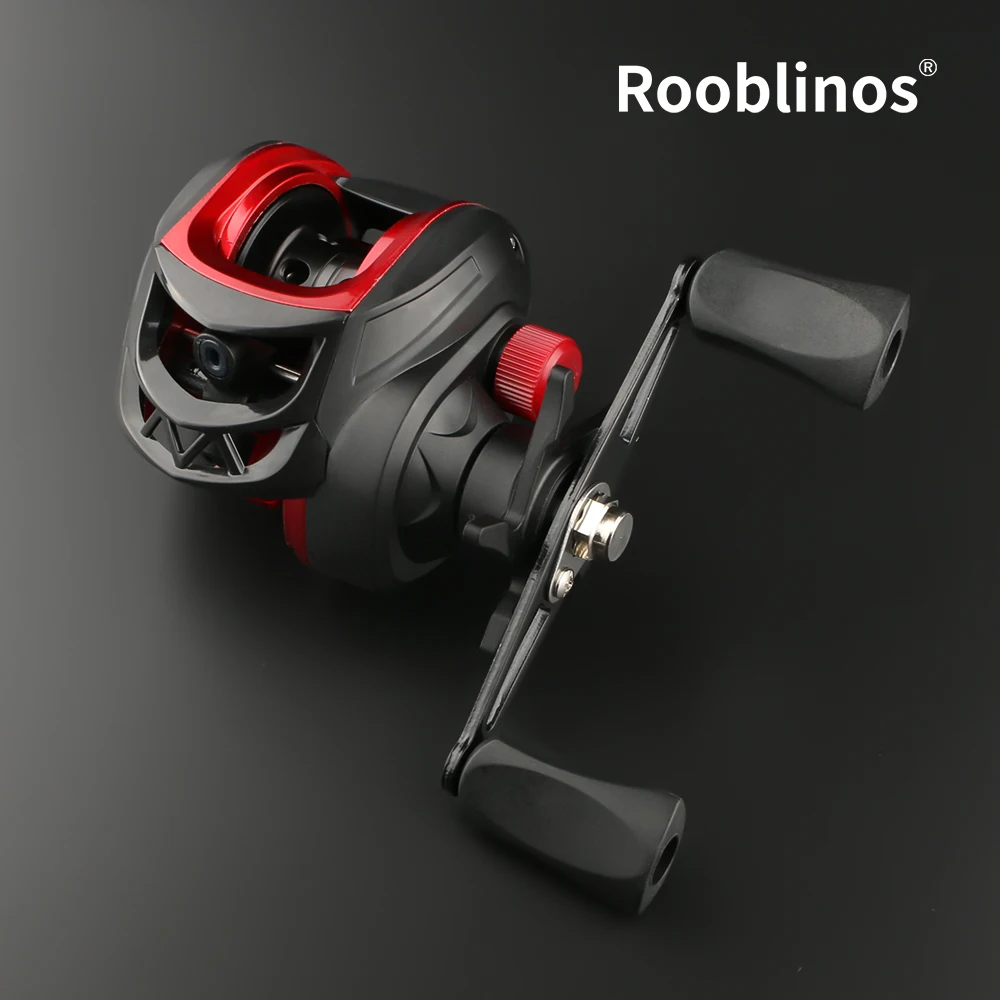 

Спиннинговая катушка ROOBLINOS BR с передаточным числом 6.3:1, 7+1BB, легкий алюминиевый корпус, для морской и пресноводной рыбалки