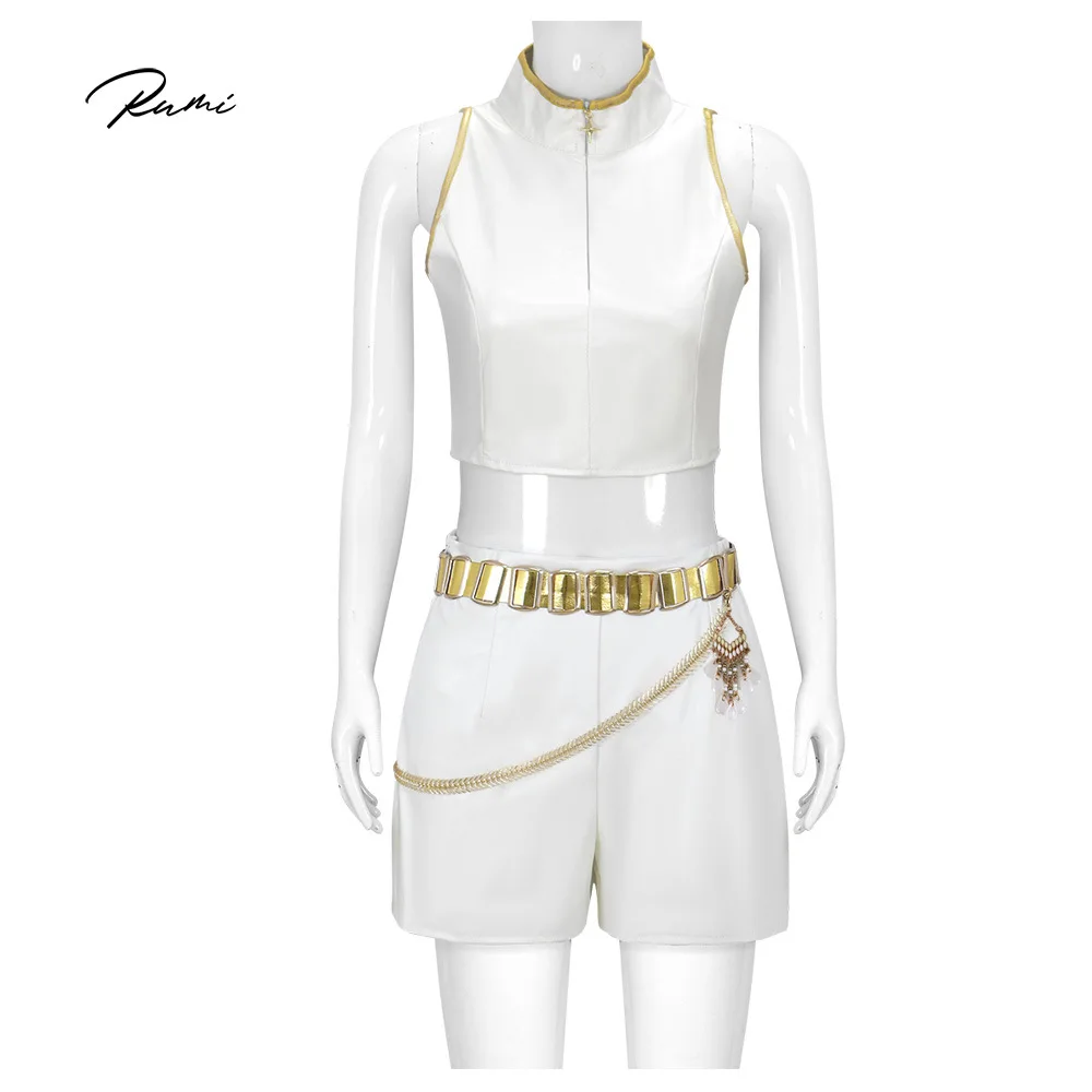 

K-POP Girl Group Korean Wave Witch-hunting Girl Group Cosplay Costume Rumie White Cosplay Anime Performance Costume