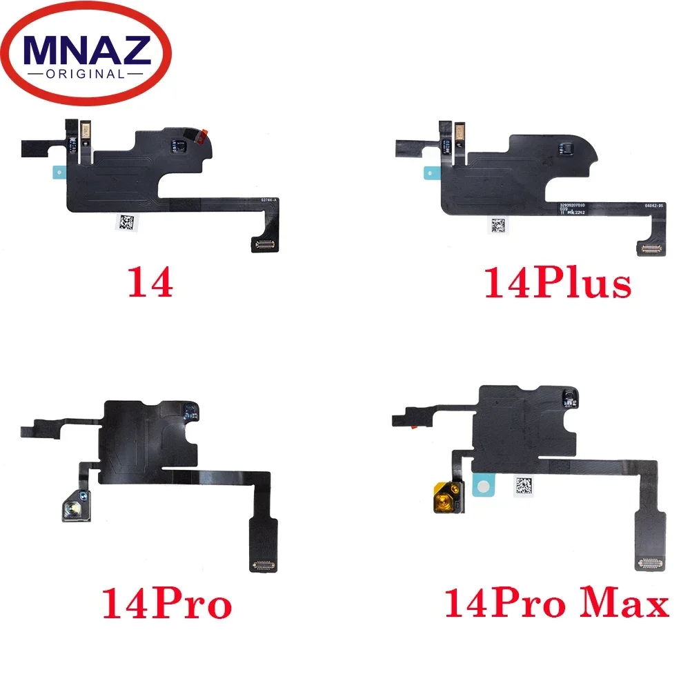 

Передний верхний ушной динамик Ori датчик приближения гибкий кабель запасные части для IPhone 14 Plus Pro Max