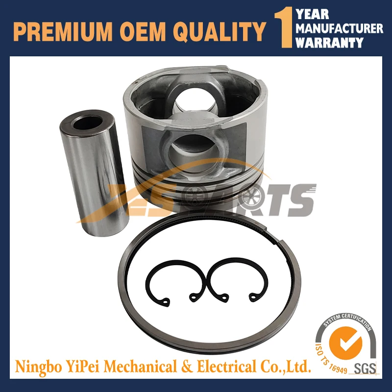 

1 SET QD32 Piston &Ring Set For Nissan Engine STD Size