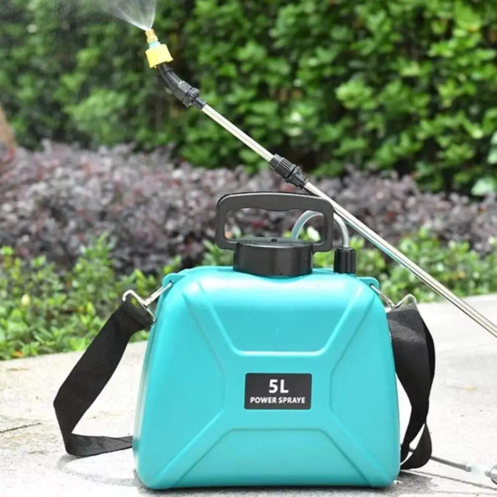 

2026 New Automatic Electric Sprayer High Pressure Rechargeable Garden Sprayer 5L 8L Portable Shoulder Strap for Plant Watering