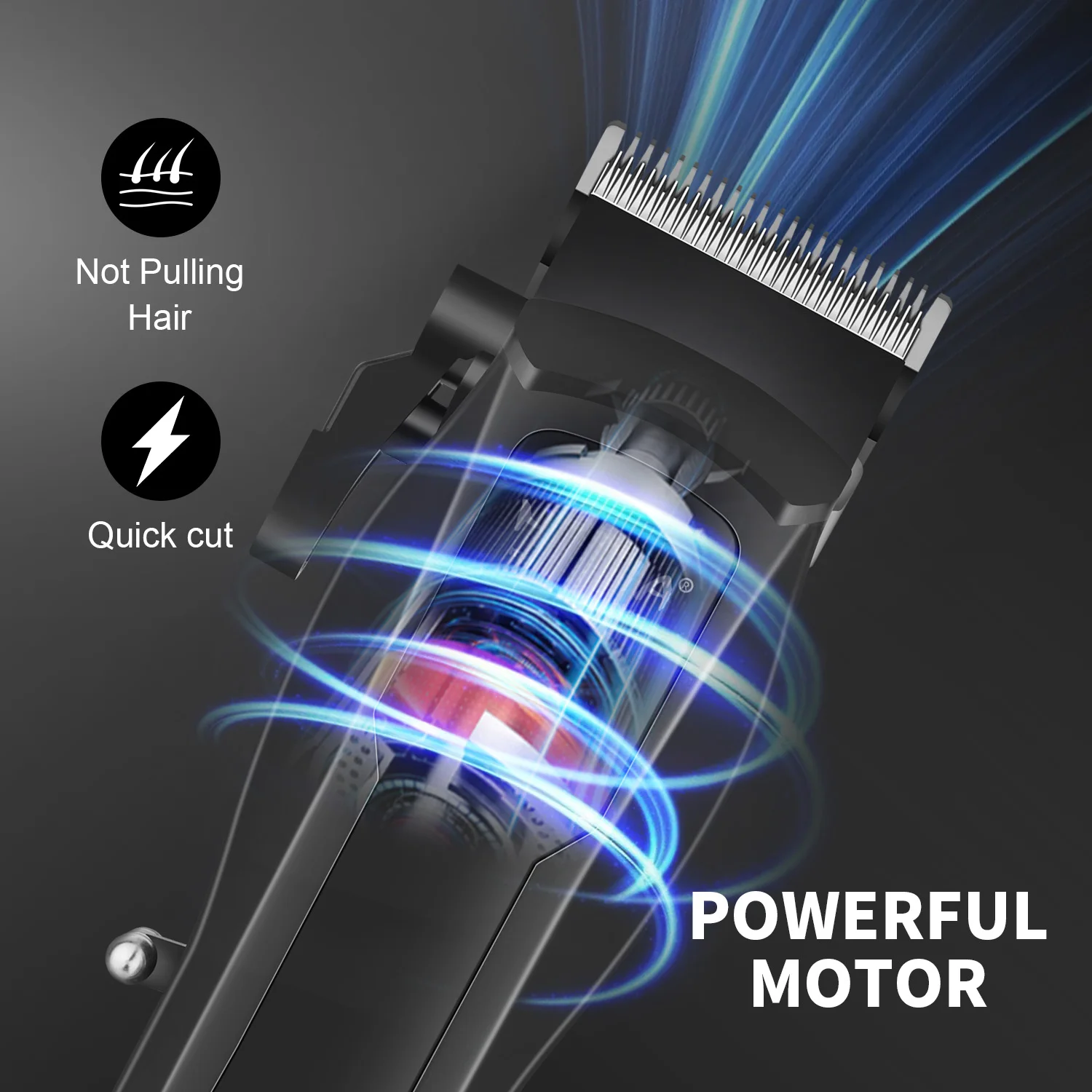 Hair Cutting Machine Professional Hair Clipper Beard Trimmer Barber USB Rechargeable Electric Cordless Trimmer for Men